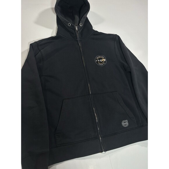 Volvo Trucks FMX Sweden Crew 1928 Hoodie Sweatshirt Truck Center Full Zip Sz XL - Picture 9 of 16